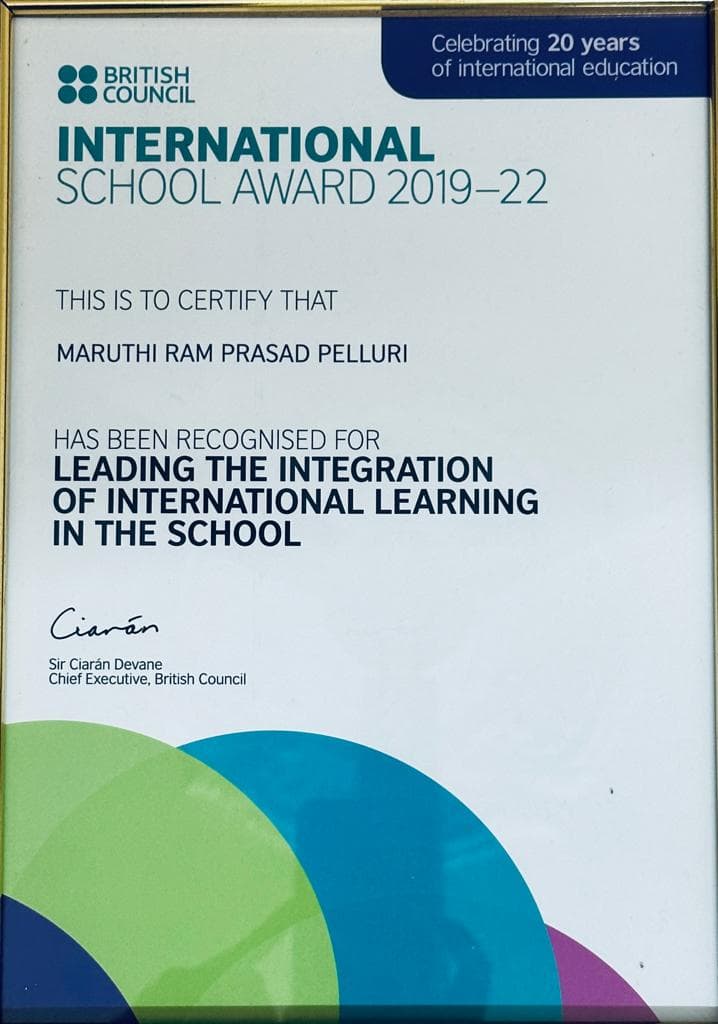 Certification — Maruthi Ram Prasad Pelluri